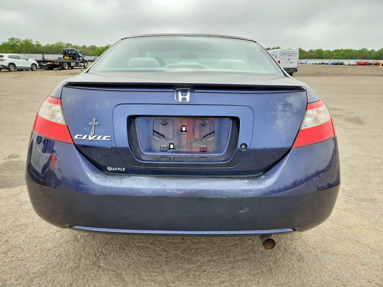 2011 Honda Civic Lx Blue vin: 2HGFG1B65BH514584