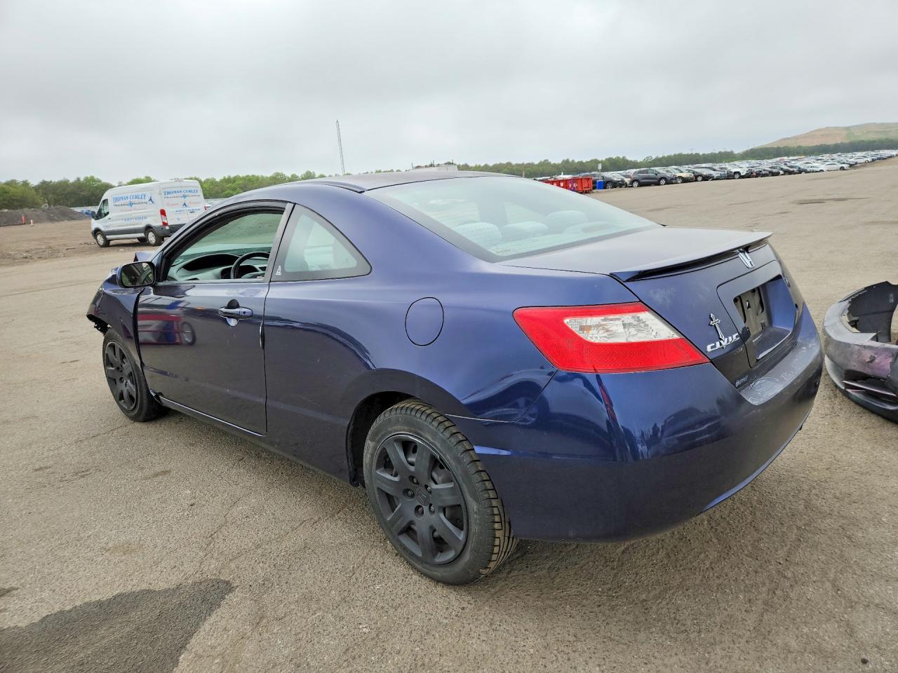 2011 Honda Civic Lx Blue vin: 2HGFG1B65BH514584