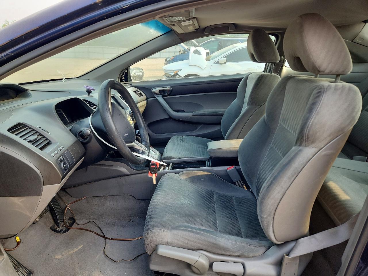 2011 Honda Civic Lx Blue vin: 2HGFG1B65BH517291