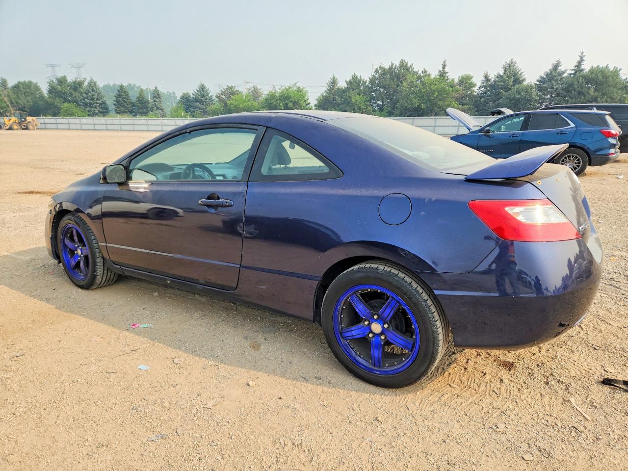2011 Honda Civic Lx Blue vin: 2HGFG1B65BH517291