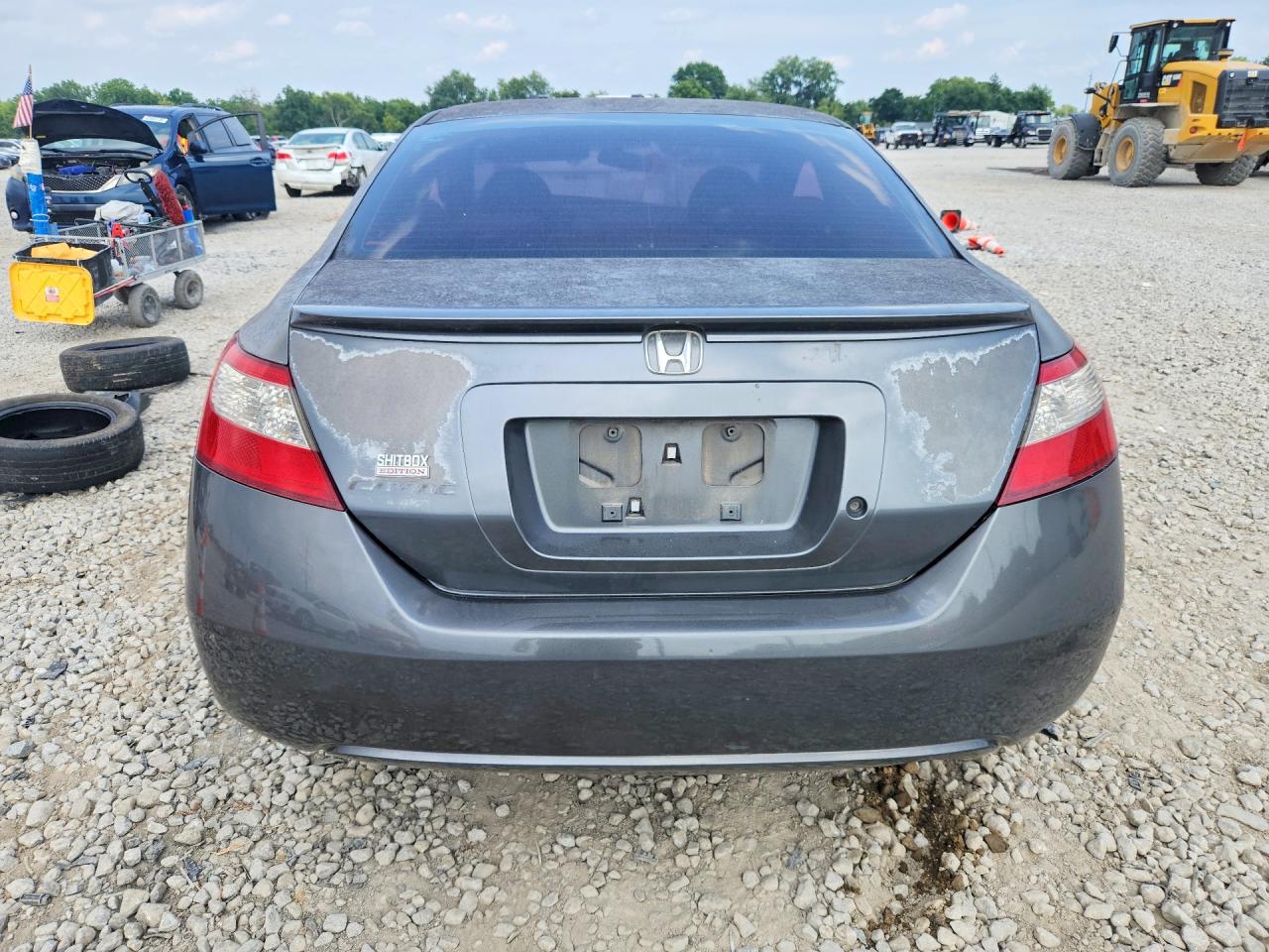 2010 Honda Civic Lx Gray vin: 2HGFG1B66AH507934