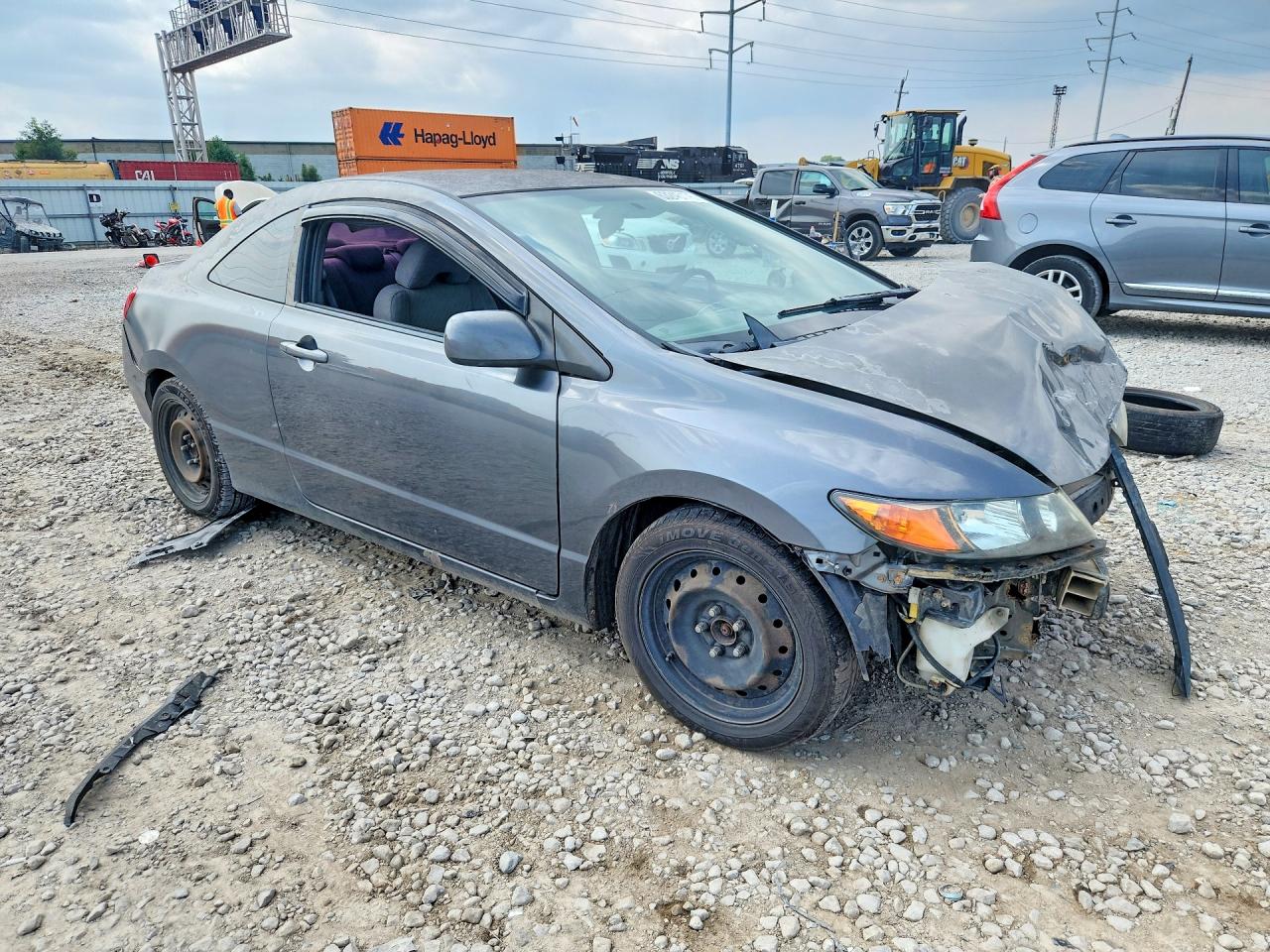 2010 Honda Civic Lx Gray vin: 2HGFG1B66AH507934