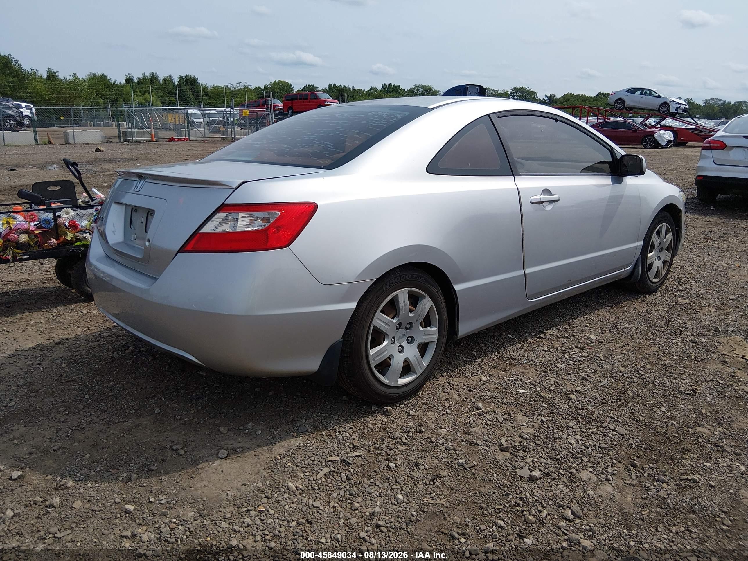 2010 Honda Civic Lx Silver vin: 2HGFG1B66AH511014