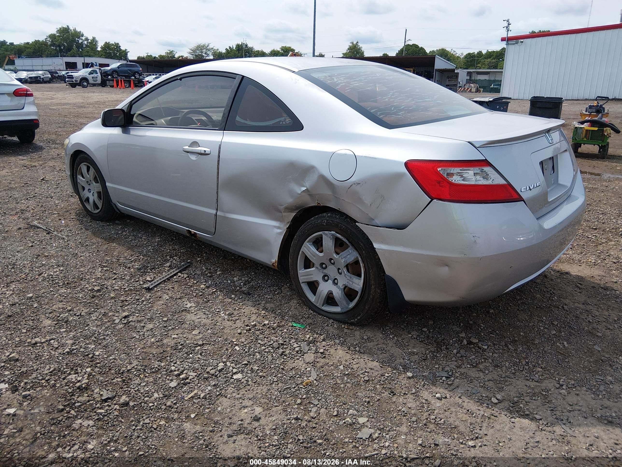 2010 Honda Civic Lx Silver vin: 2HGFG1B66AH511014