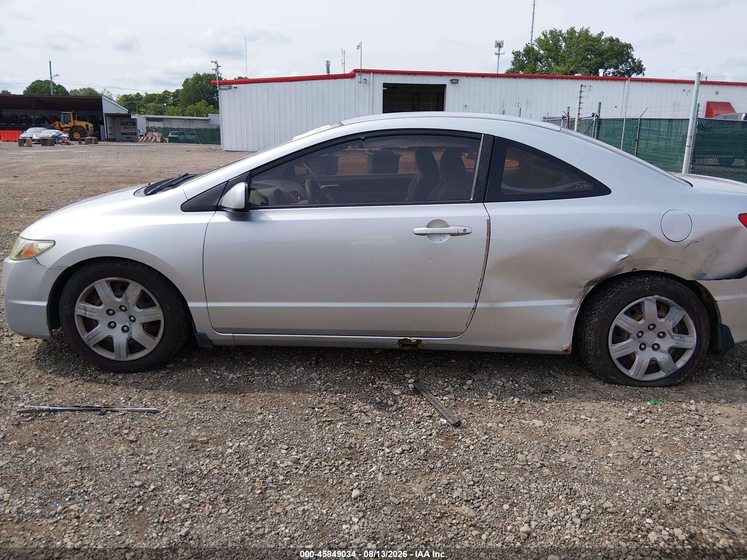 2010 Honda Civic Lx Silver vin: 2HGFG1B66AH511014