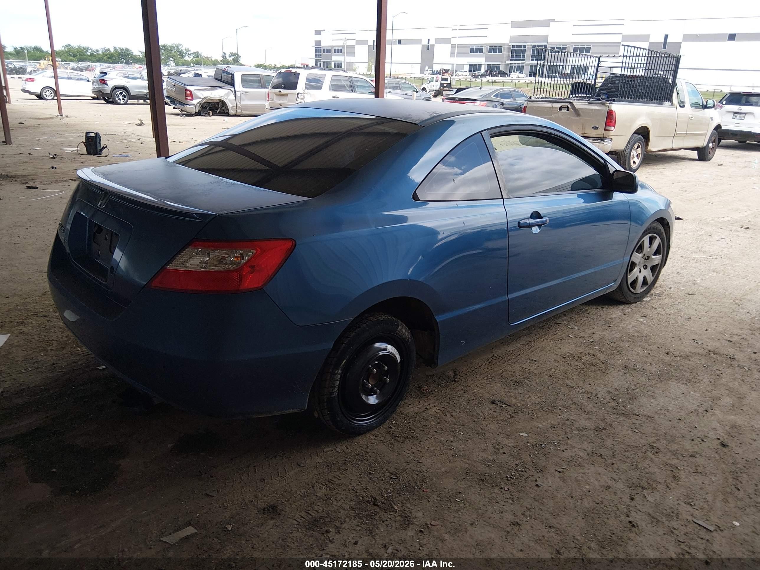 2010 Honda Civic Lx Синий vin: 2HGFG1B66AH532493