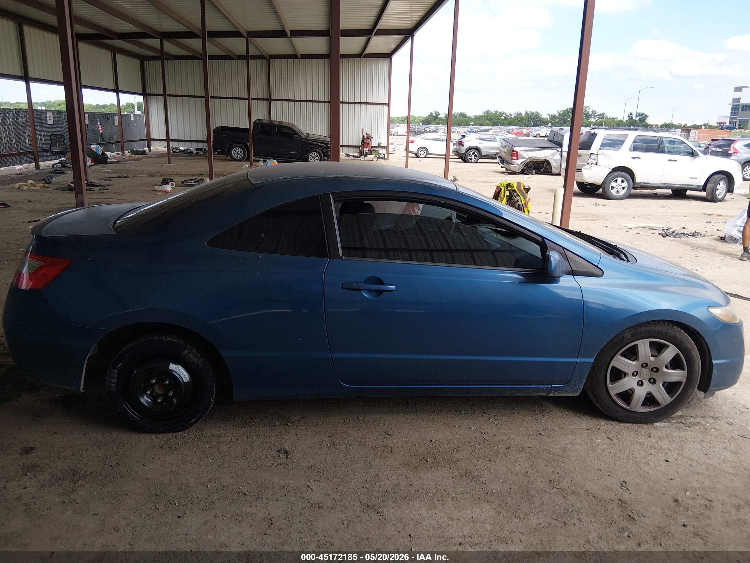 2010 Honda Civic Lx Синий vin: 2HGFG1B66AH532493