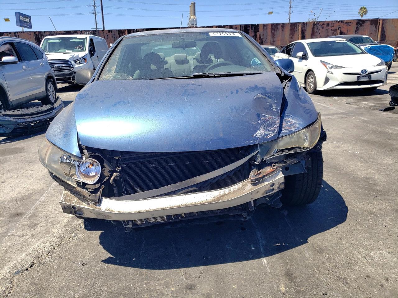2011 Honda Civic Lx Синий vin: 2HGFG1B66BH500919