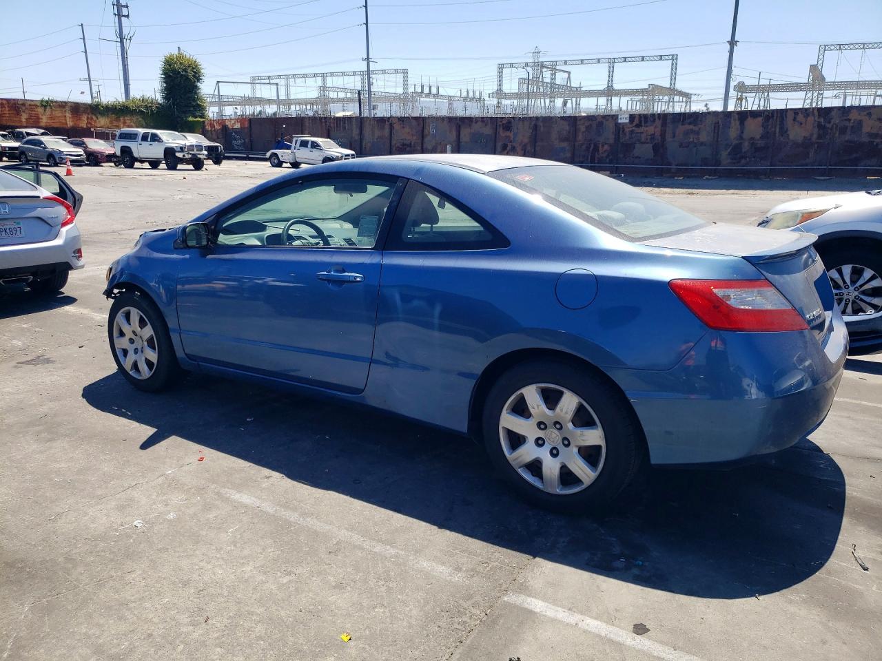 2011 Honda Civic Lx Синий vin: 2HGFG1B66BH500919