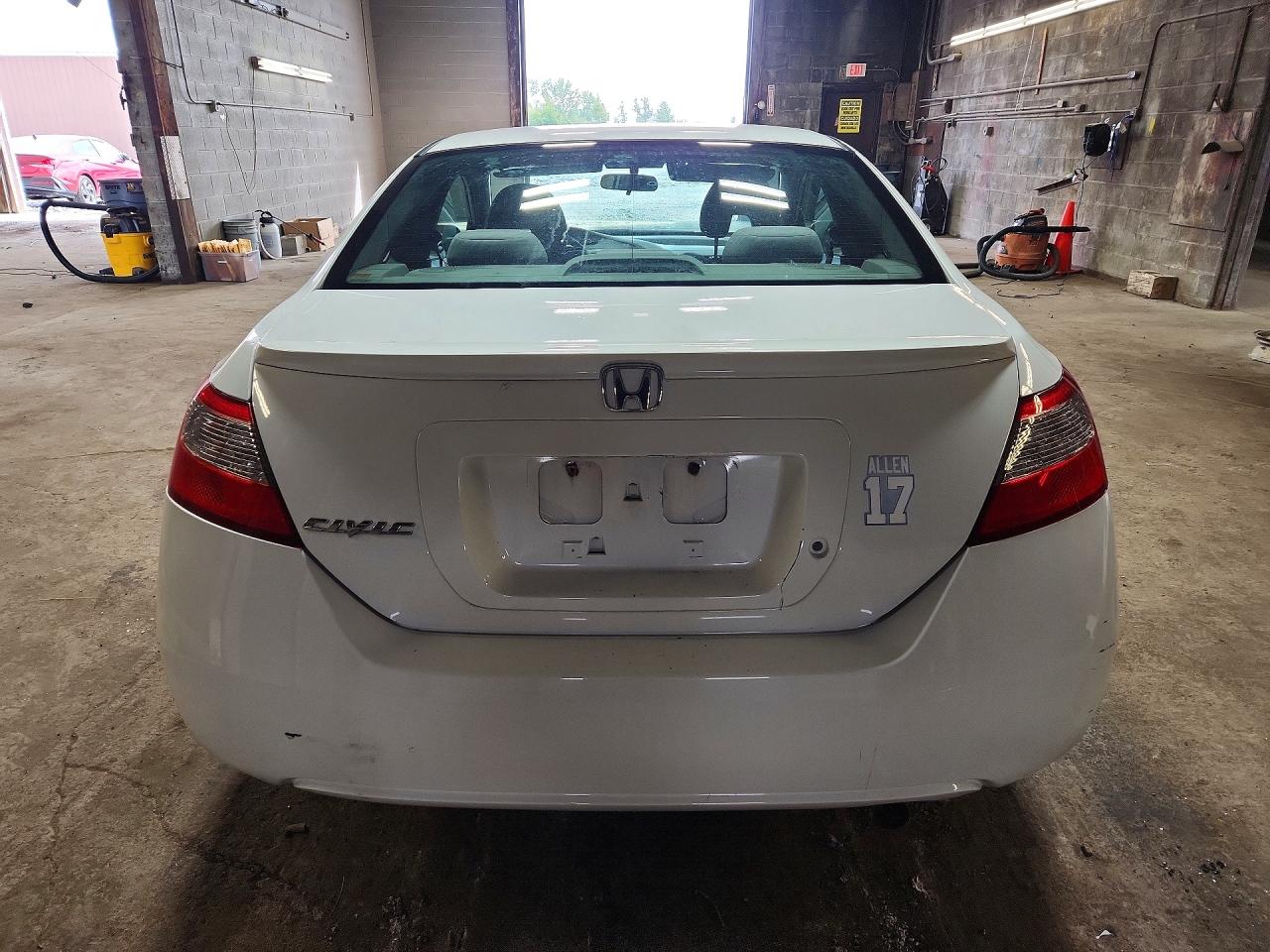 2011 Honda Civic Lx Белый vin: 2HGFG1B66BH507854