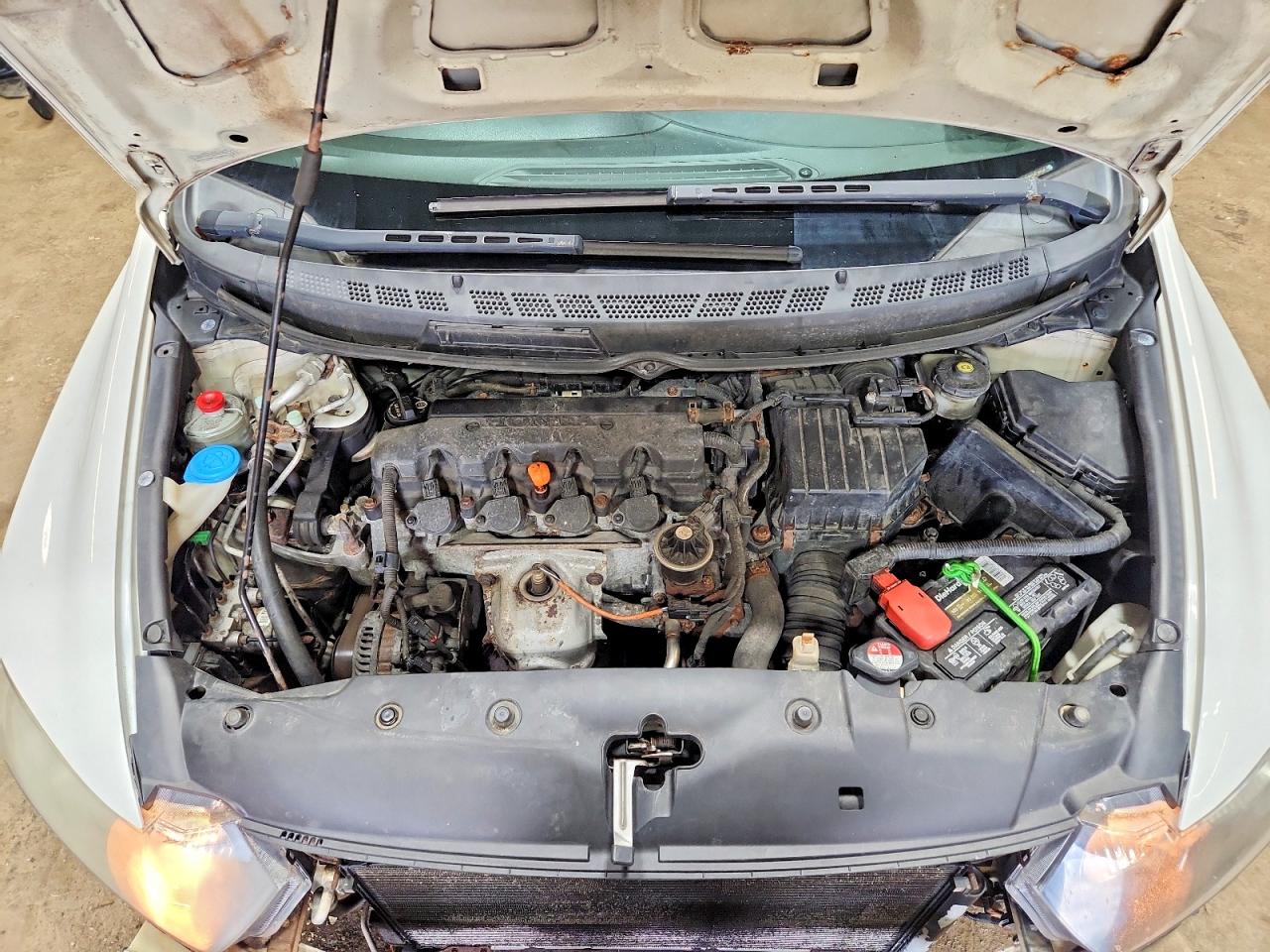 2011 Honda Civic Lx Белый vin: 2HGFG1B66BH507854