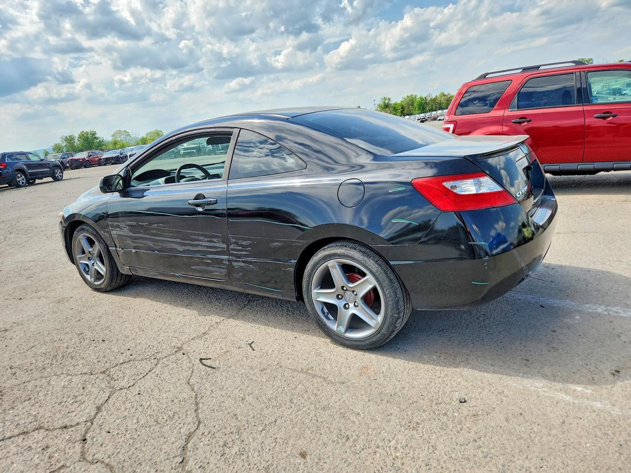 2011 Honda Civic Lx Black vin: 2HGFG1B66BH508020