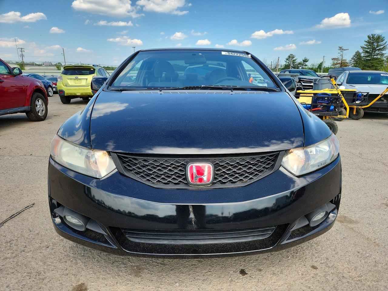 2011 Honda Civic Lx Black vin: 2HGFG1B66BH508020