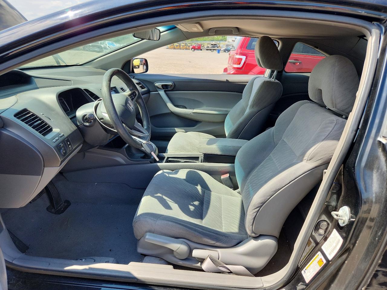 2011 Honda Civic Lx Black vin: 2HGFG1B66BH508020