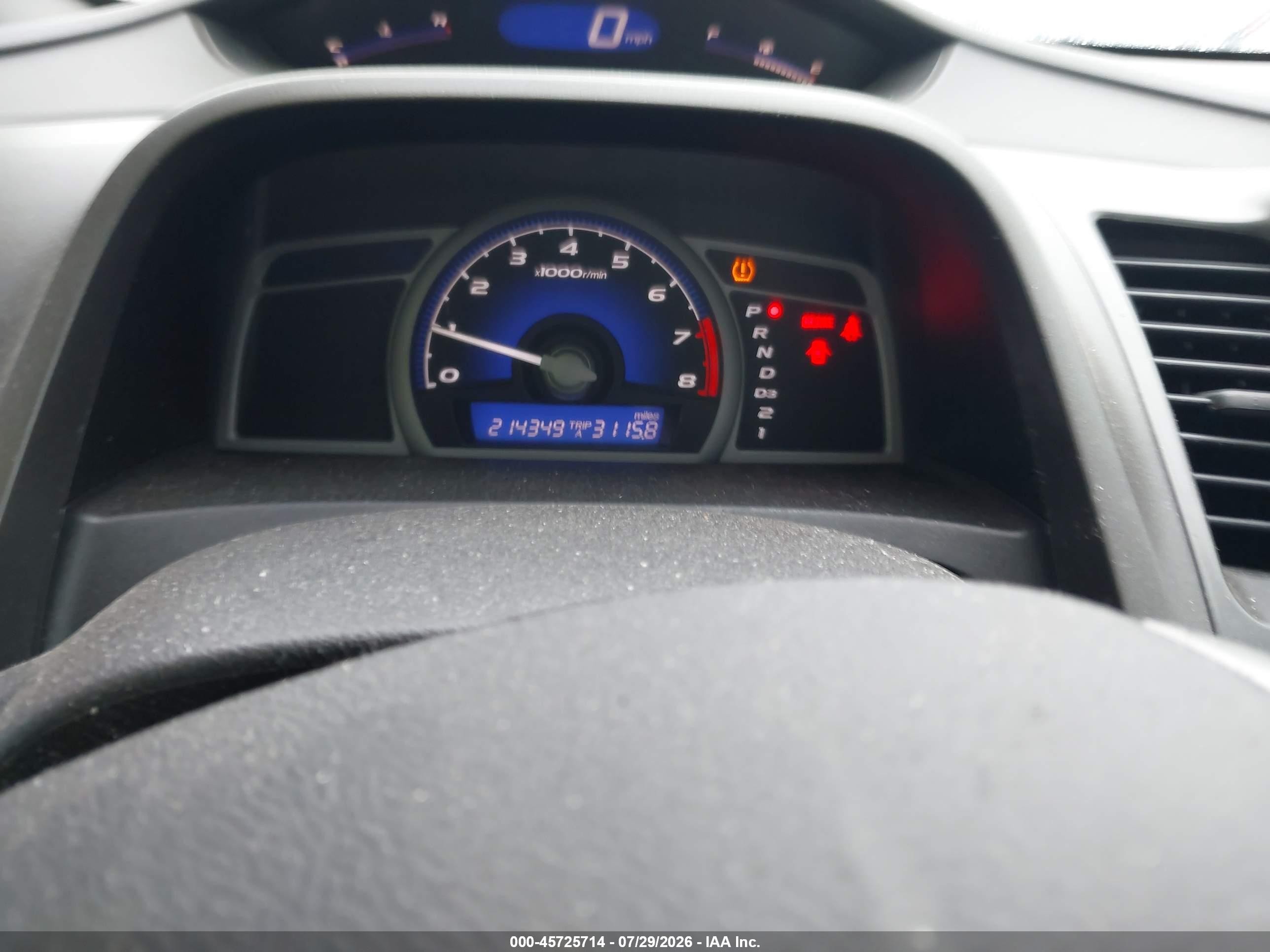 2010 Honda Civic Lx Gray vin: 2HGFG1B67AH501009