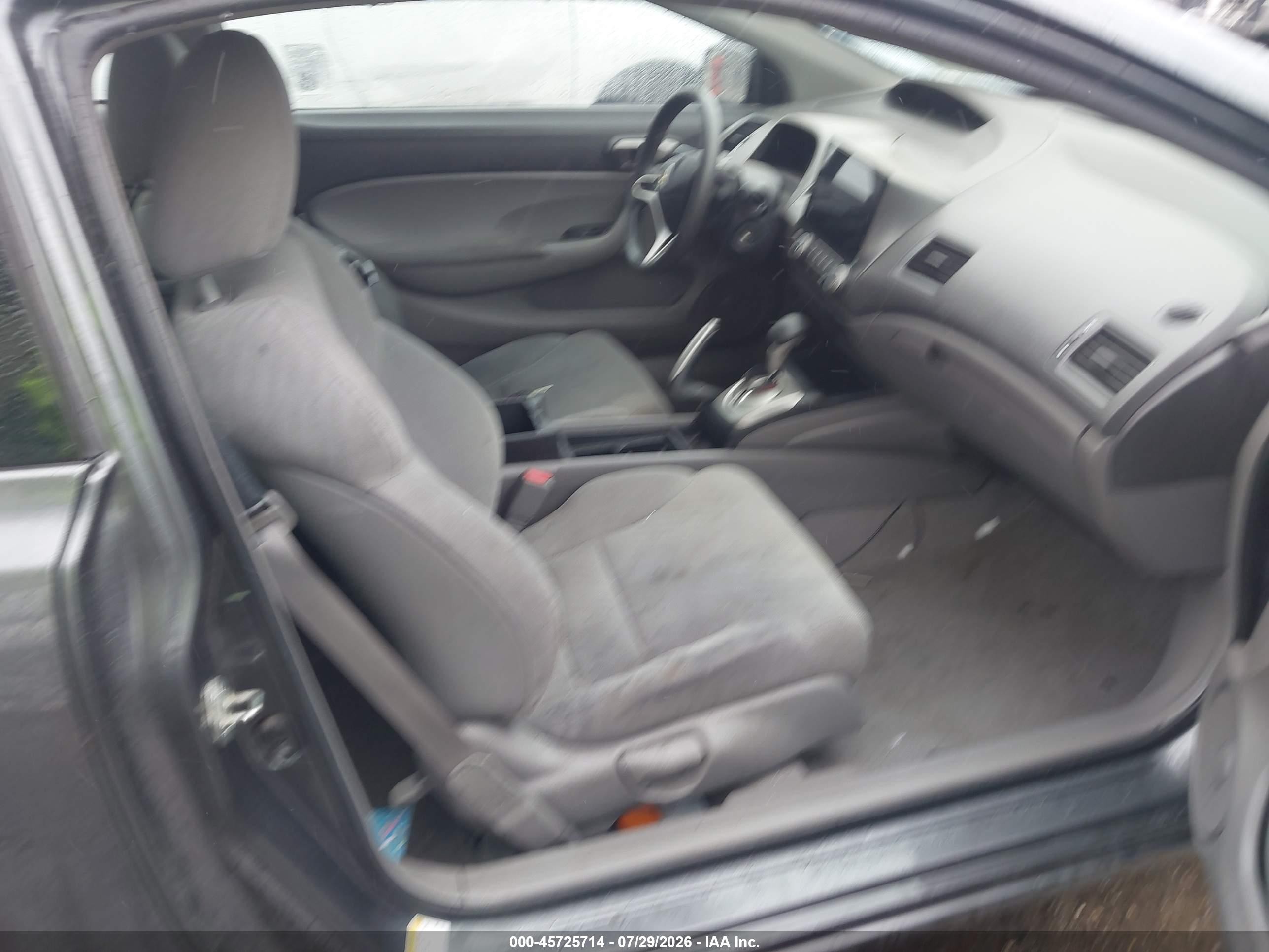 2010 Honda Civic Lx Gray vin: 2HGFG1B67AH501009