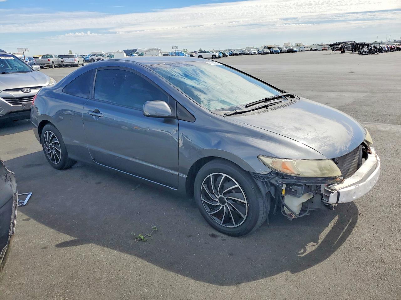 2010 Honda Civic Lx Gray vin: 2HGFG1B67AH516318