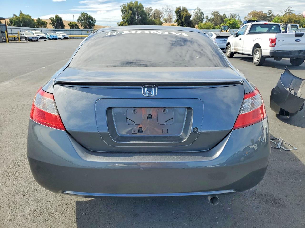 2010 Honda Civic Lx Gray vin: 2HGFG1B67AH516318