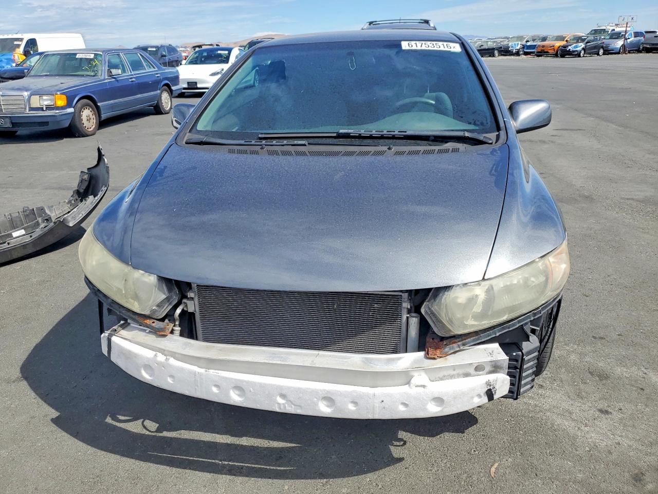 2010 Honda Civic Lx Gray vin: 2HGFG1B67AH516318