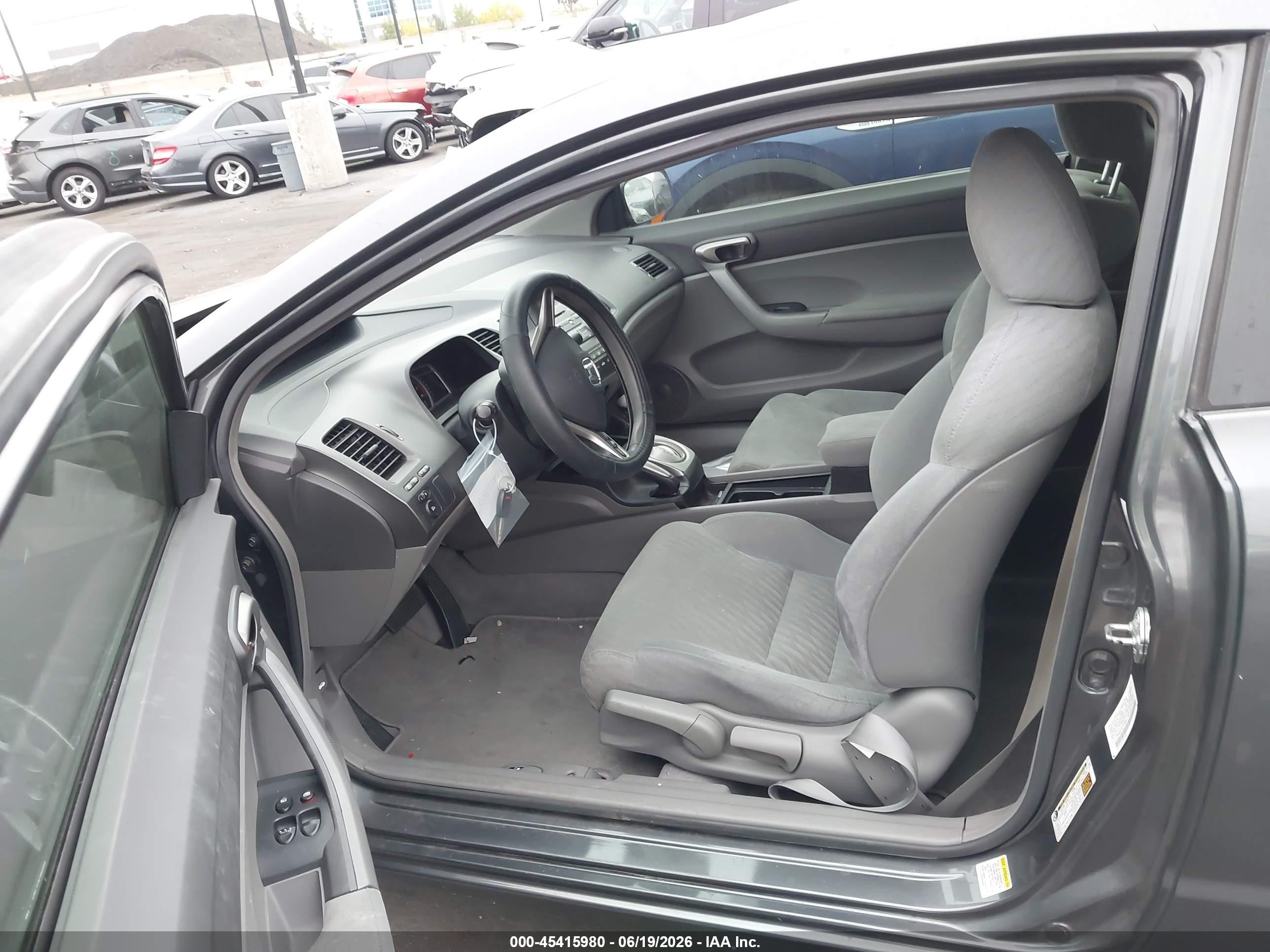 2010 Honda Civic Lx Gray vin: 2HGFG1B67AH523107