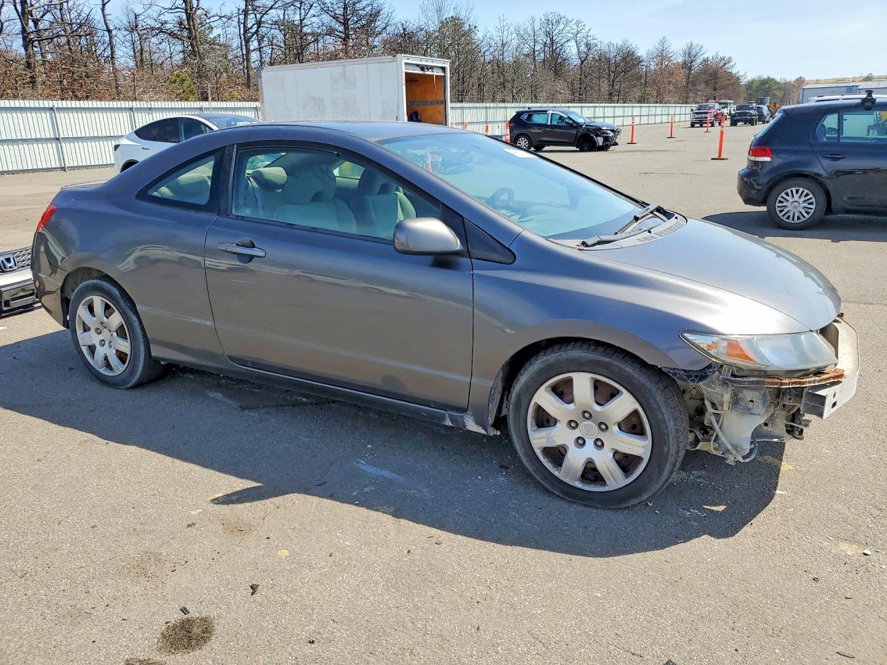 2010 Honda Civic Gray vin: 2HGFG1B67AH524676