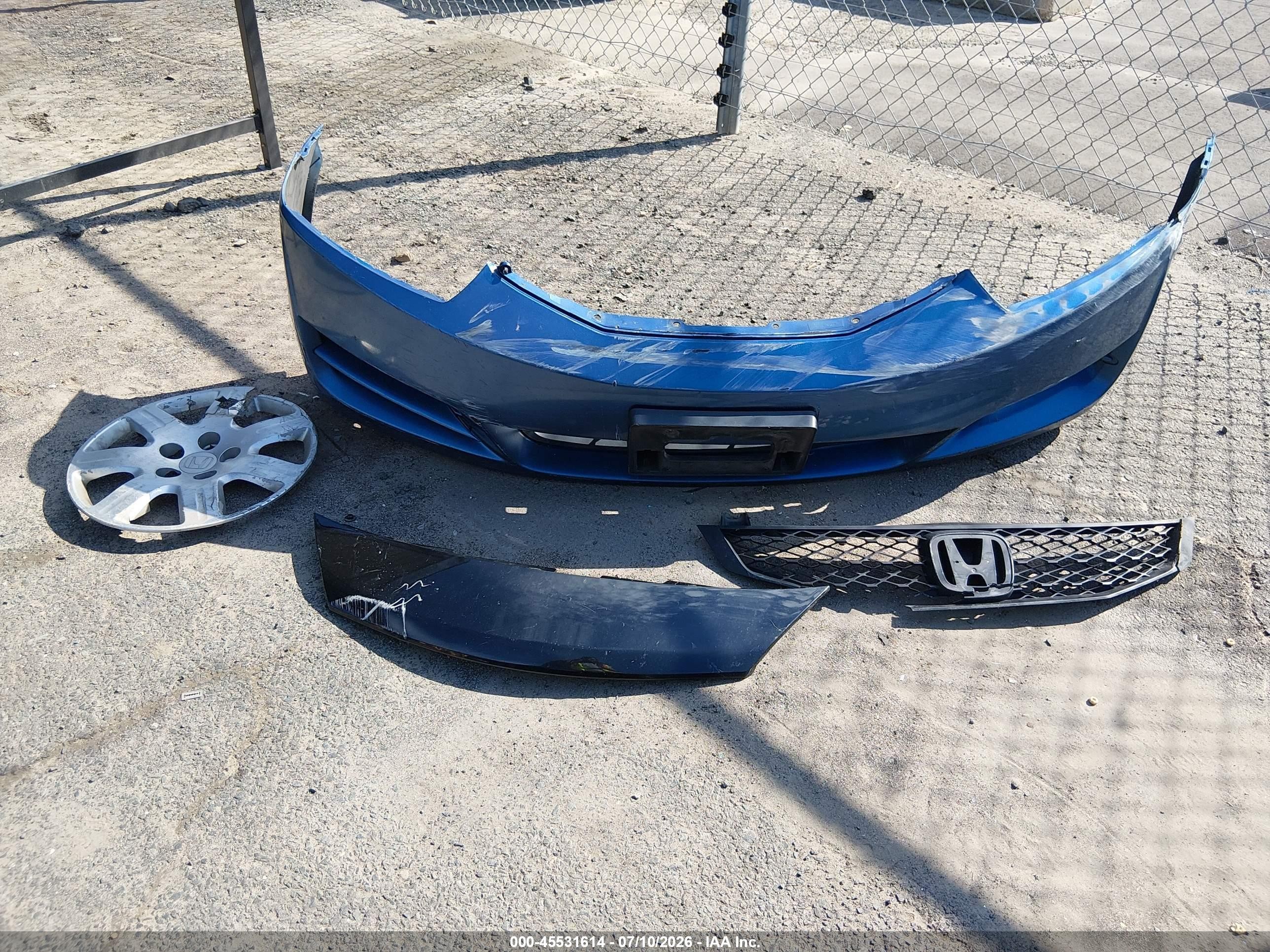 2010 Honda Civic Lx Blue vin: 2HGFG1B67AH535337