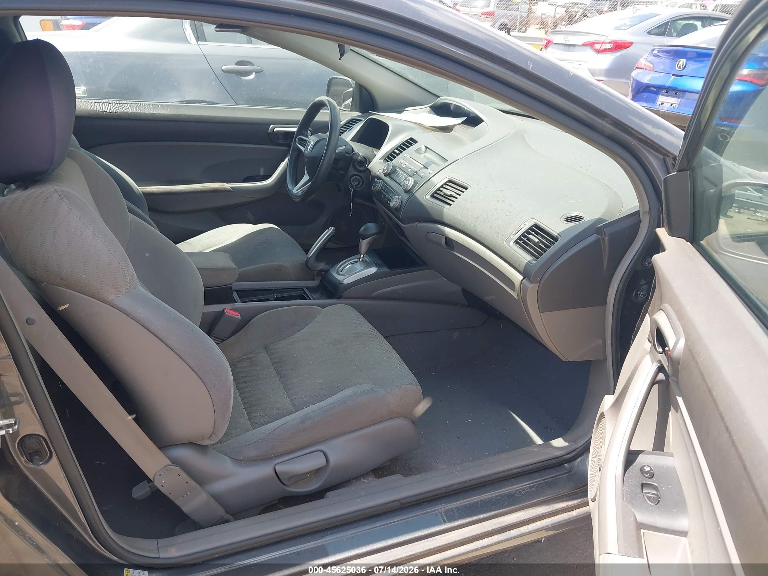 2011 Honda Civic Lx Gray vin: 2HGFG1B67BH507958