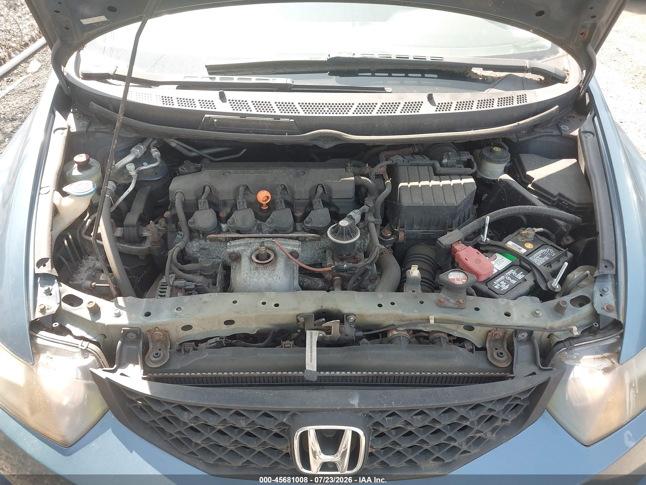 2011 Honda Civic Lx Синий vin: 2HGFG1B67BH512075