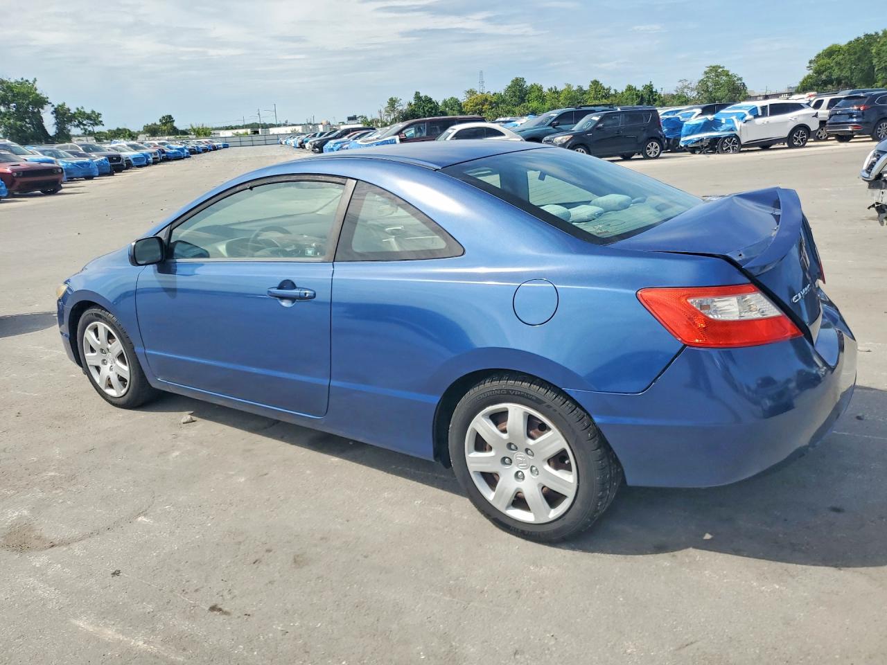 2010 Honda Civic Lx Blue vin: 2HGFG1B68AH500189