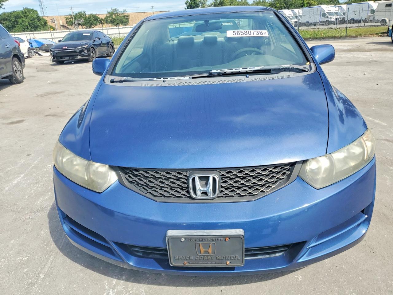 2010 Honda Civic Lx Blue vin: 2HGFG1B68AH500189