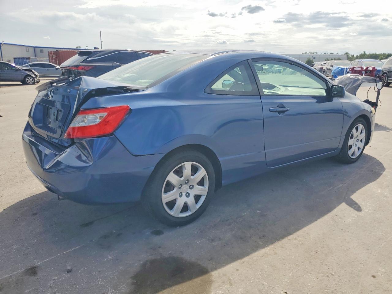2010 Honda Civic Lx Blue vin: 2HGFG1B68AH500189