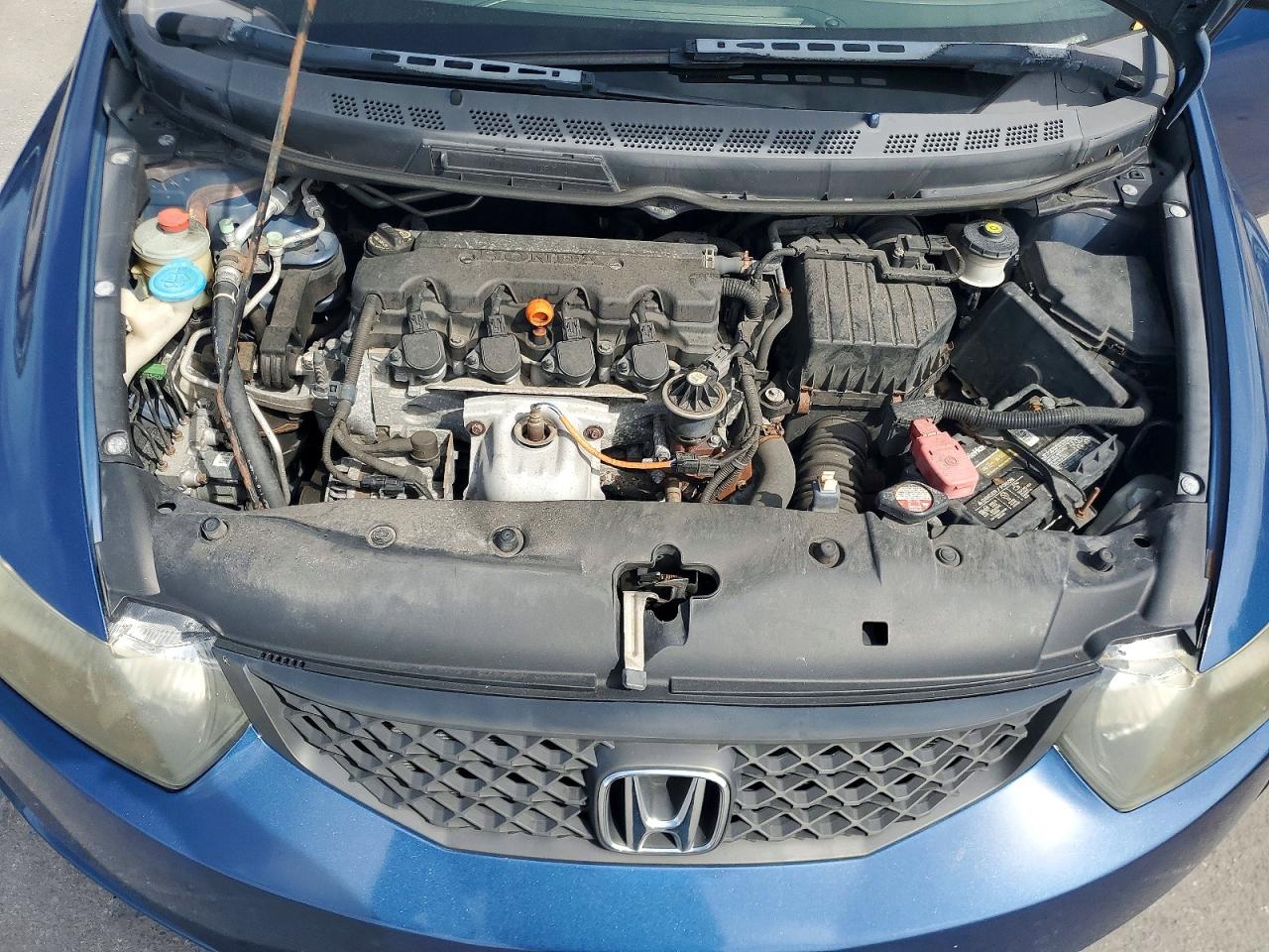 2010 Honda Civic Lx Blue vin: 2HGFG1B68AH500189