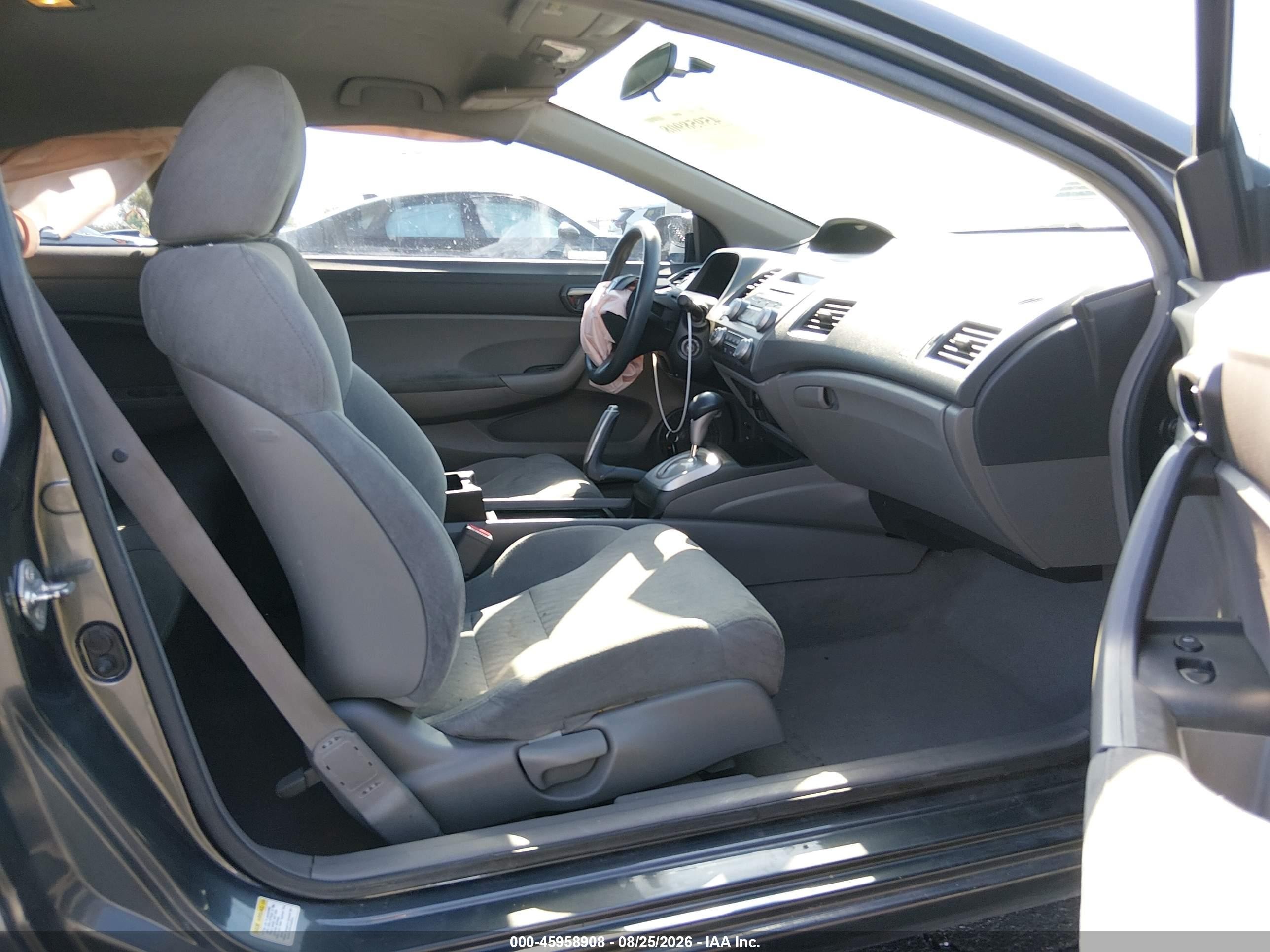 2010 Honda Civic Lx Gray vin: 2HGFG1B68AH509300