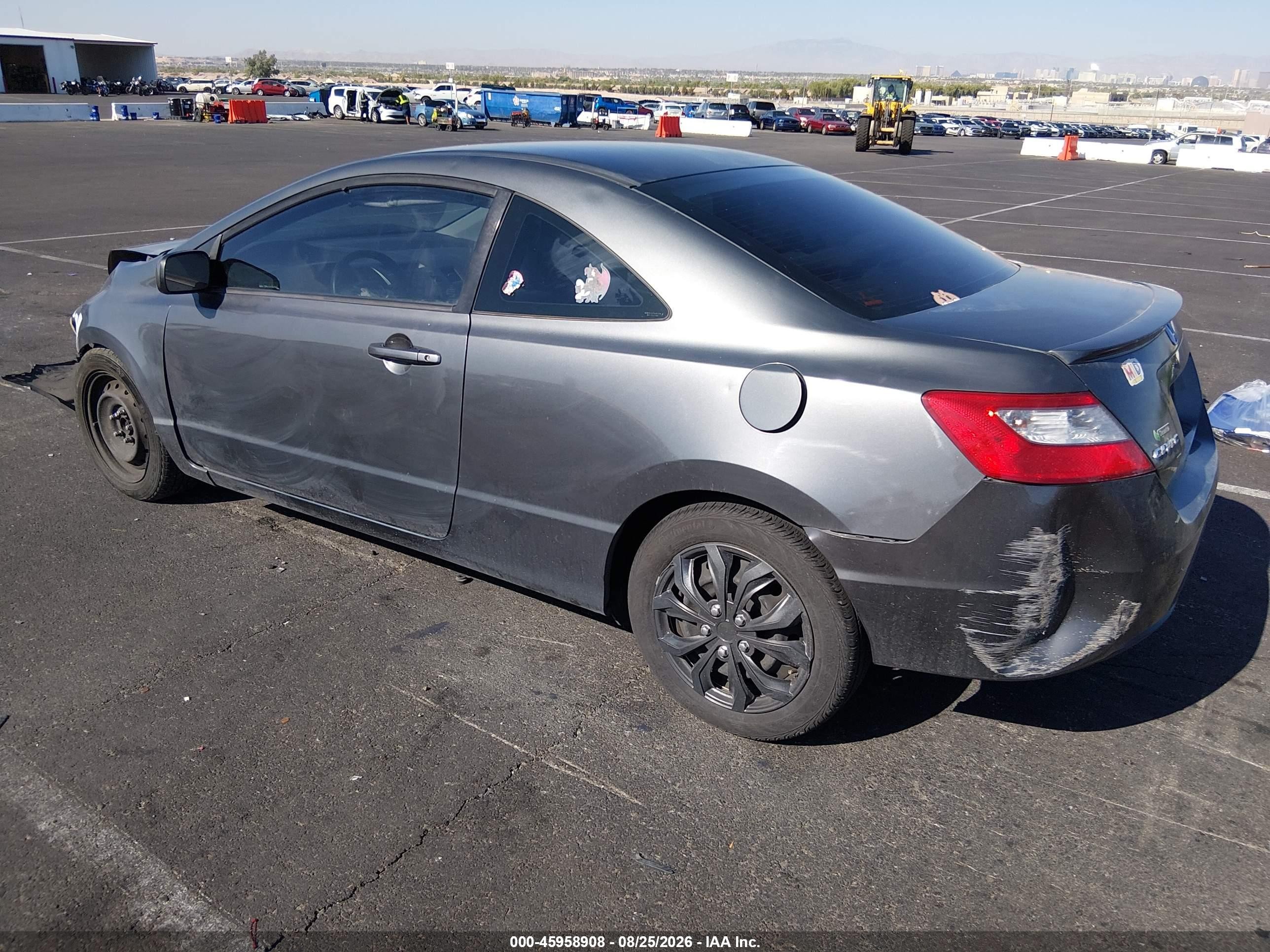 2010 Honda Civic Lx Gray vin: 2HGFG1B68AH509300