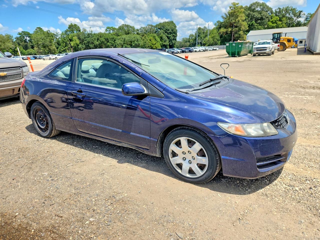 2010 Honda Civic Lx Blue vin: 2HGFG1B68AH510804