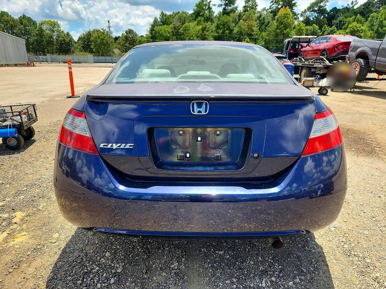 2010 Honda Civic Lx Blue vin: 2HGFG1B68AH510804