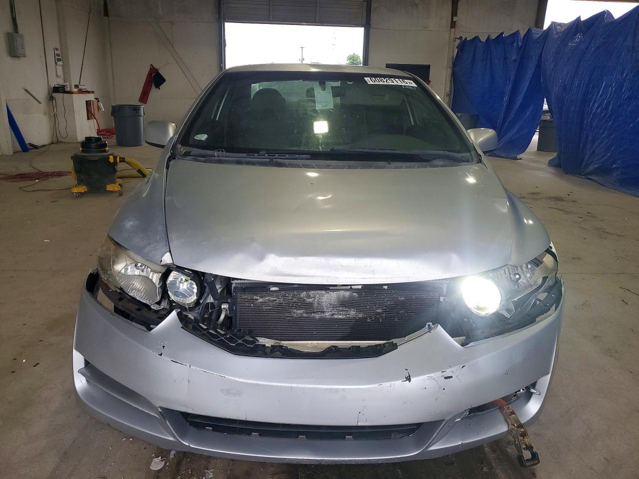 2010 Honda Civic Lx Silver vin: 2HGFG1B68AH512102