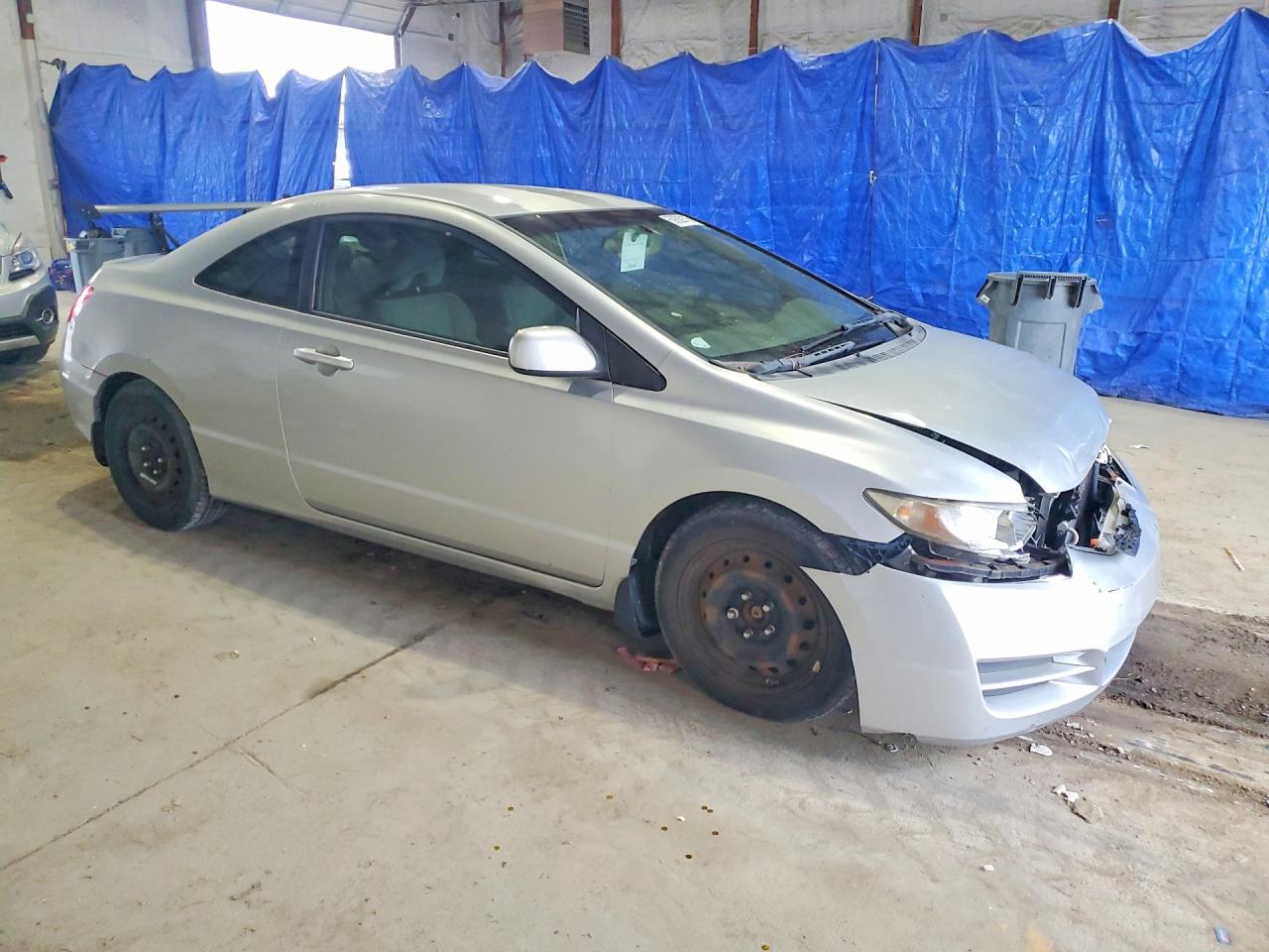 2010 Honda Civic Lx Silver vin: 2HGFG1B68AH512102