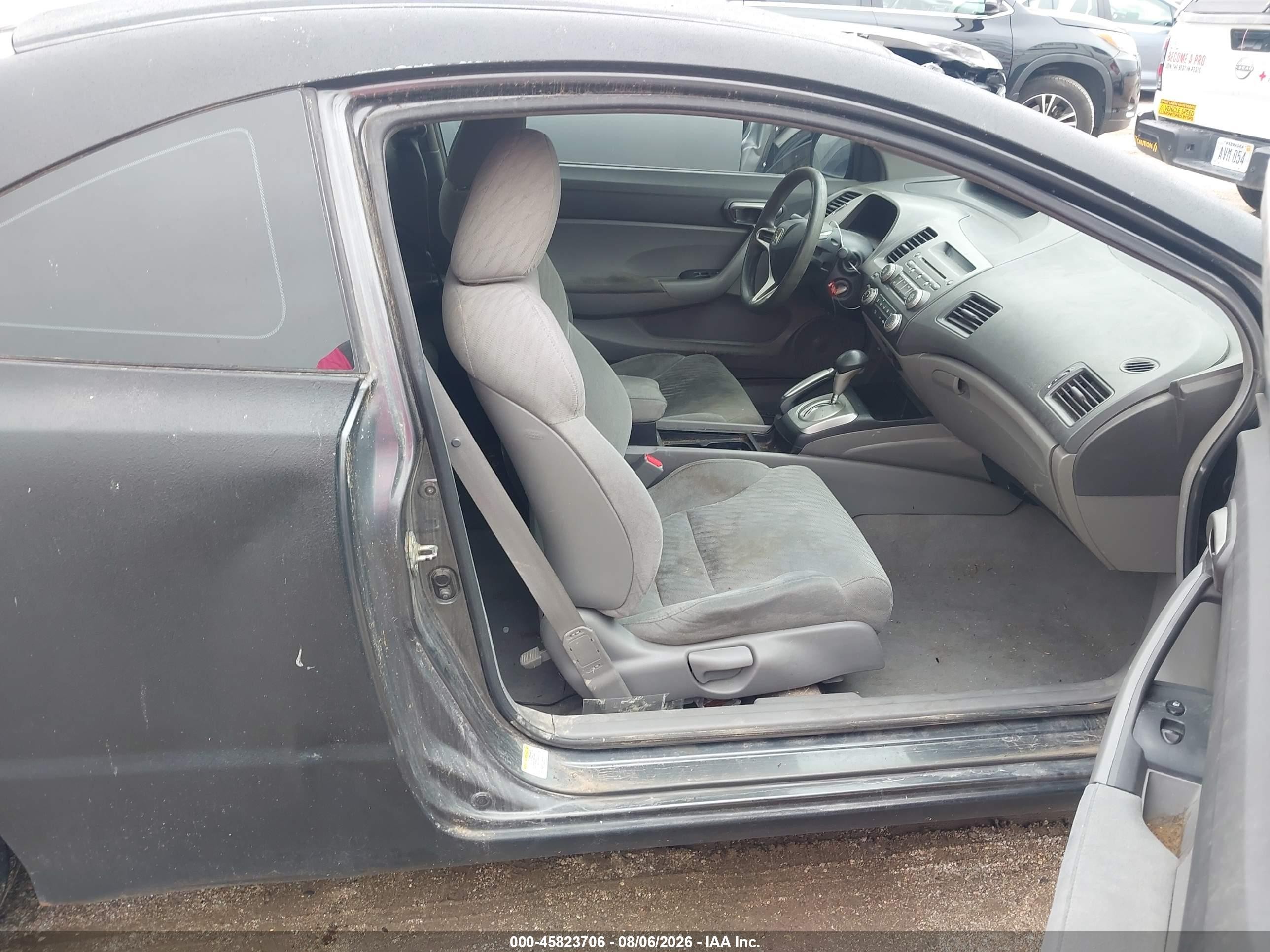 2010 Honda Civic Lx Black vin: 2HGFG1B68AH515887