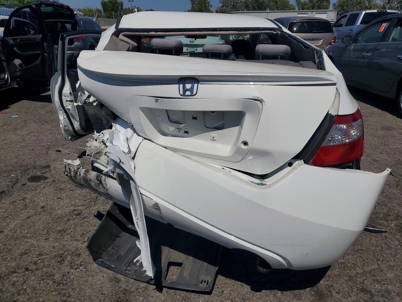 2010 Honda Civic Lx White vin: 2HGFG1B68AH519566