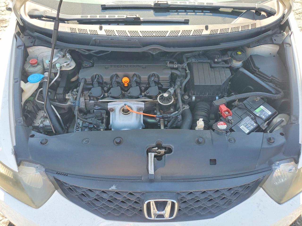 2010 Honda Civic Lx White vin: 2HGFG1B68AH519566