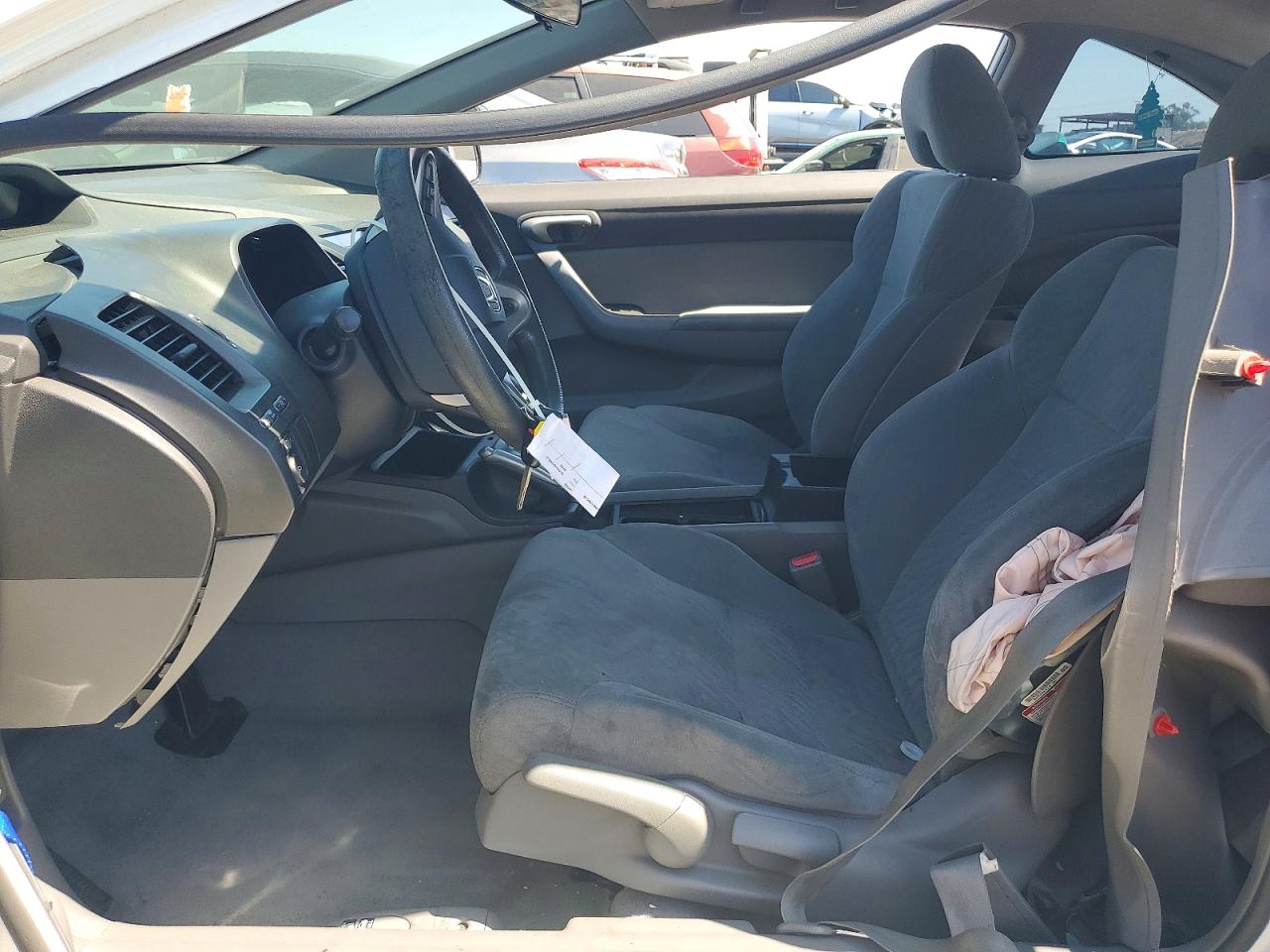 2010 Honda Civic Lx White vin: 2HGFG1B68AH519566