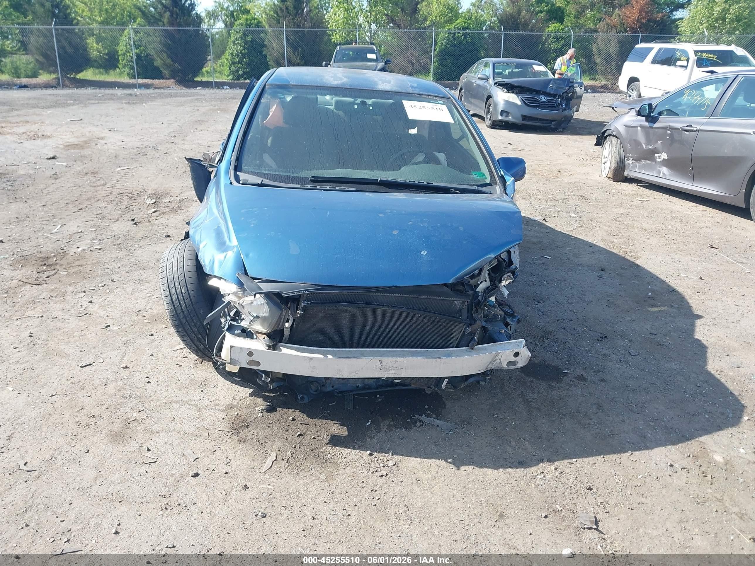 2010 Honda Civic Lx Синий vin: 2HGFG1B68AH532298