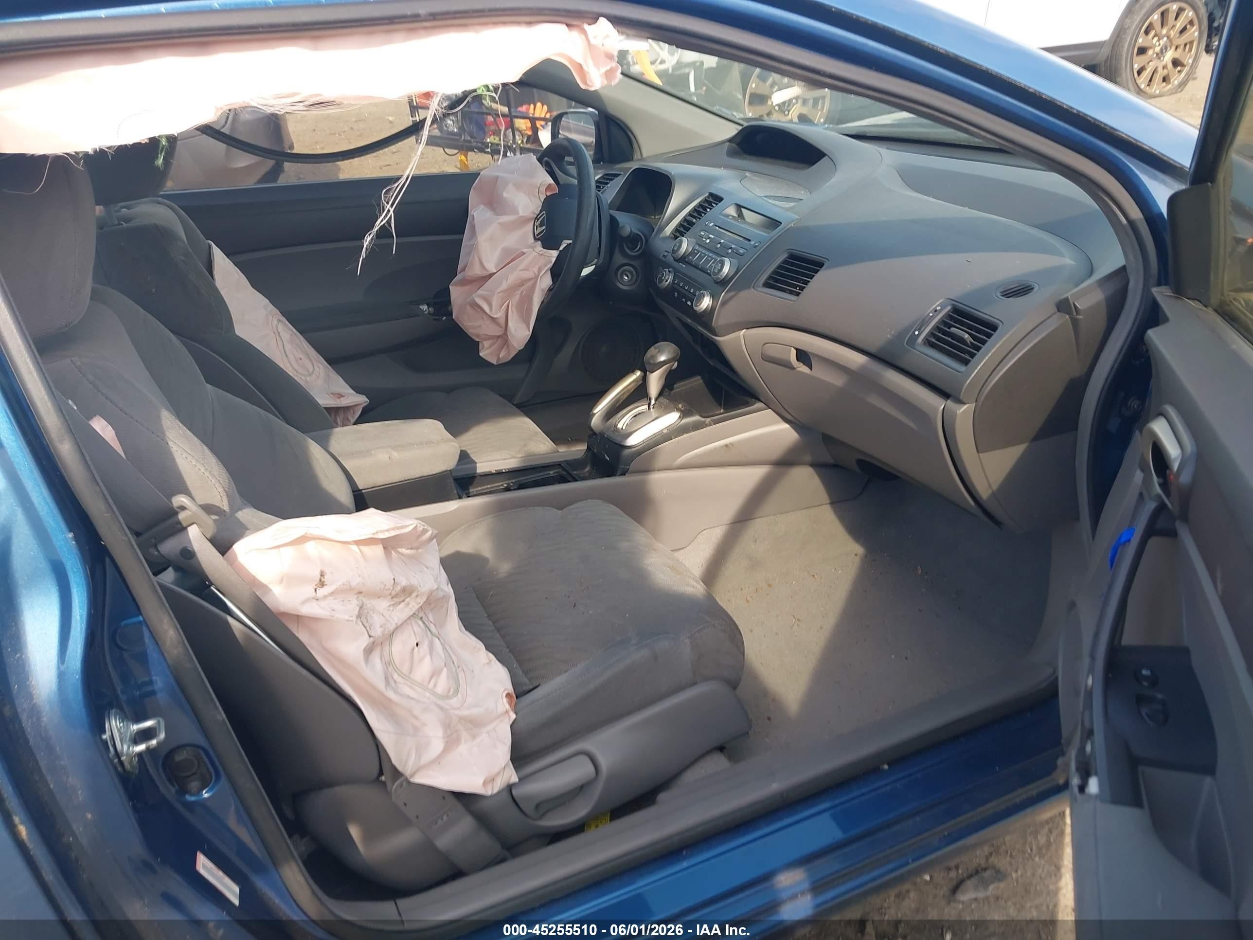 2010 Honda Civic Lx Синий vin: 2HGFG1B68AH532298