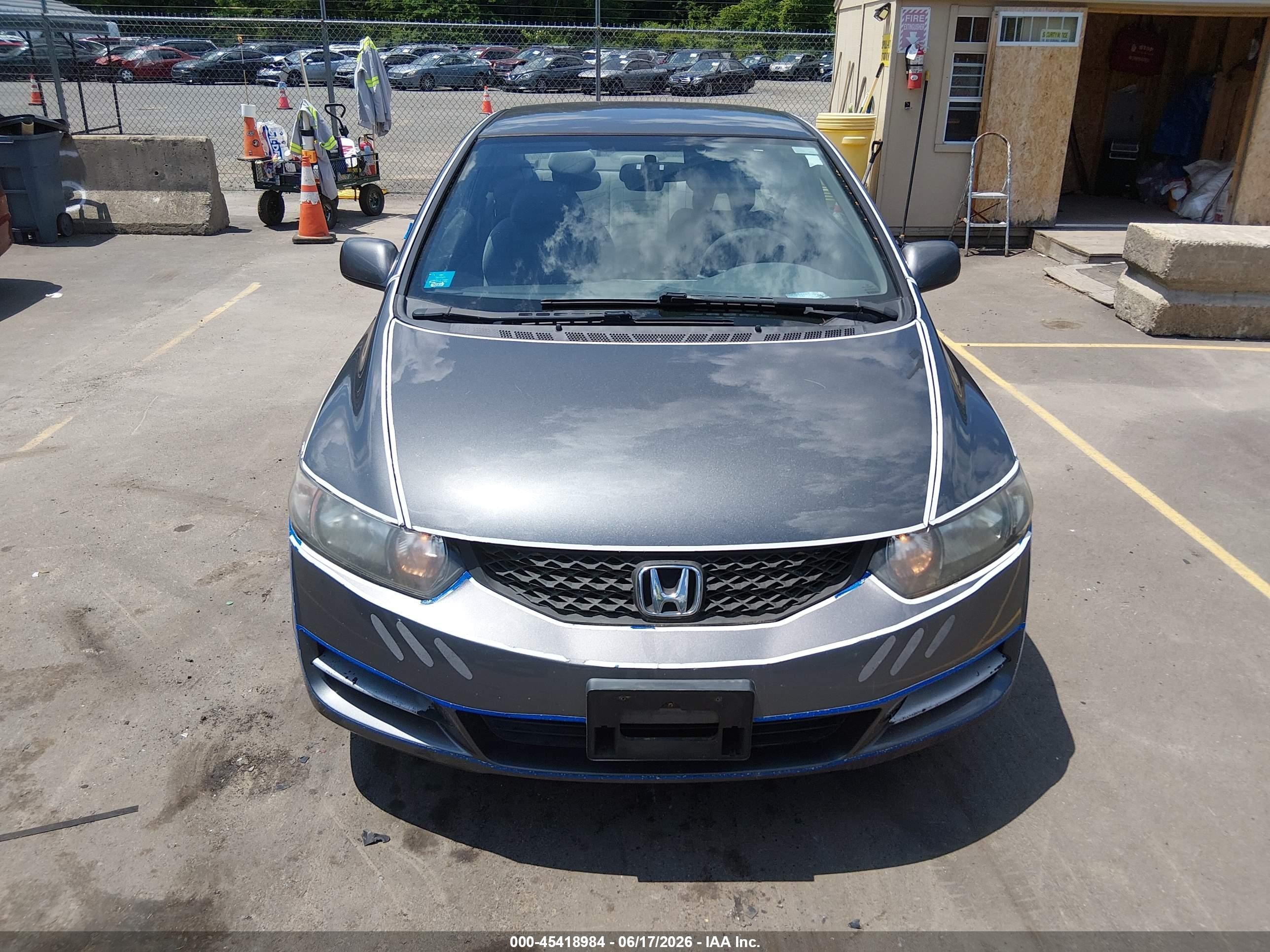 2011 Honda Civic Lx Серый vin: 2HGFG1B68BH503272