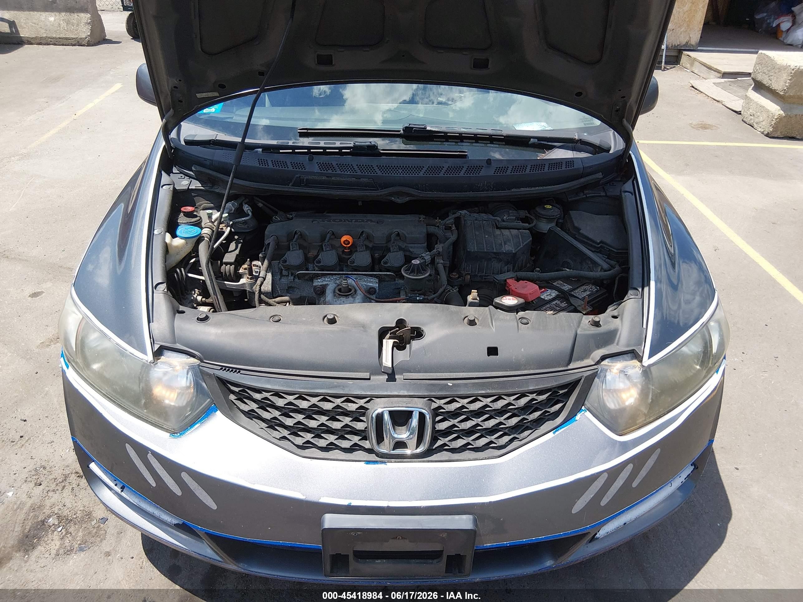 2011 Honda Civic Lx Серый vin: 2HGFG1B68BH503272