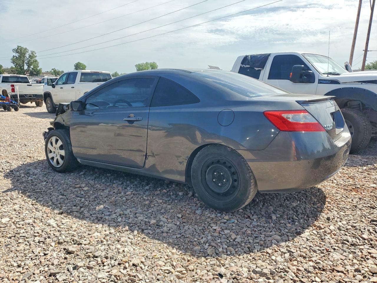 2011 Honda Civic Lx Gray vin: 2HGFG1B68BH507421