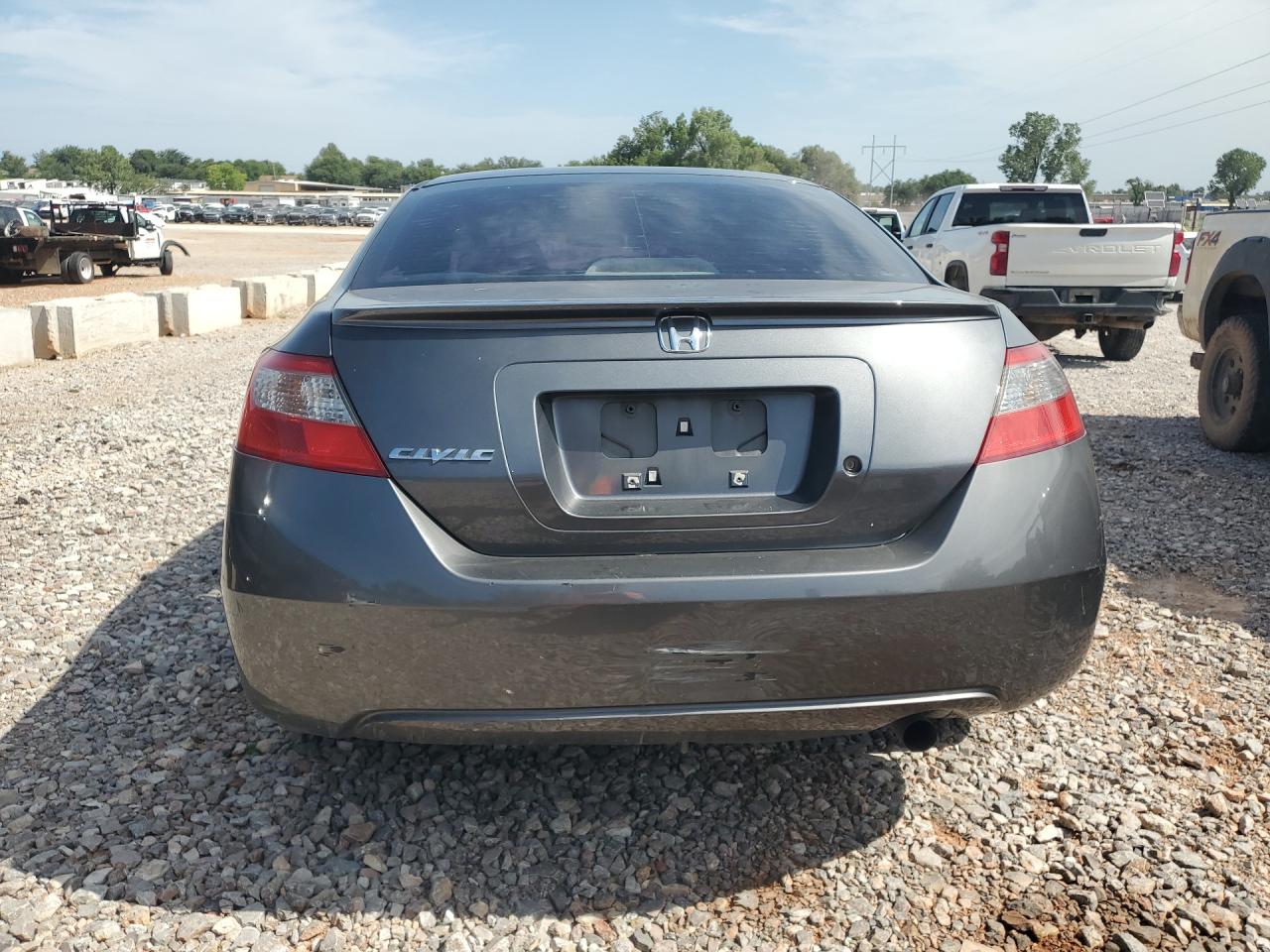 2011 Honda Civic Lx Gray vin: 2HGFG1B68BH507421
