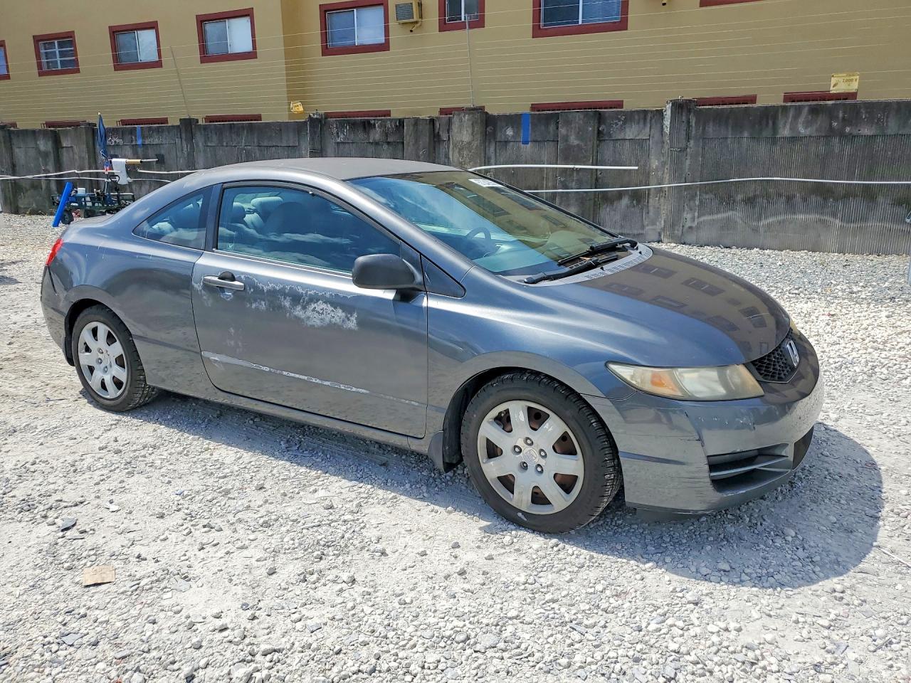 2010 Honda Civic Lx Gray vin: 2HGFG1B69AH507734