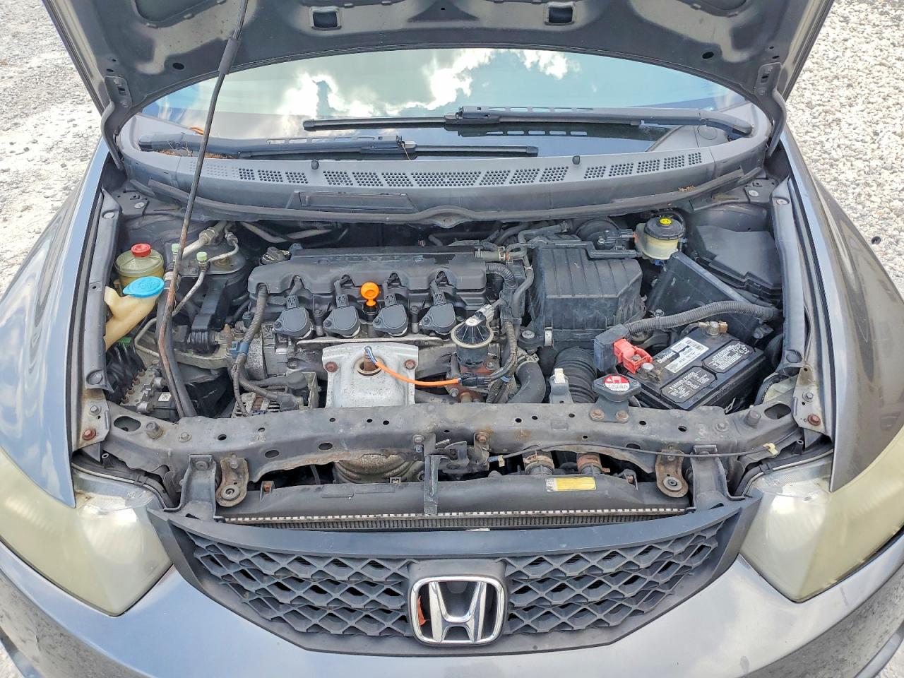 2010 Honda Civic Lx Gray vin: 2HGFG1B69AH507734